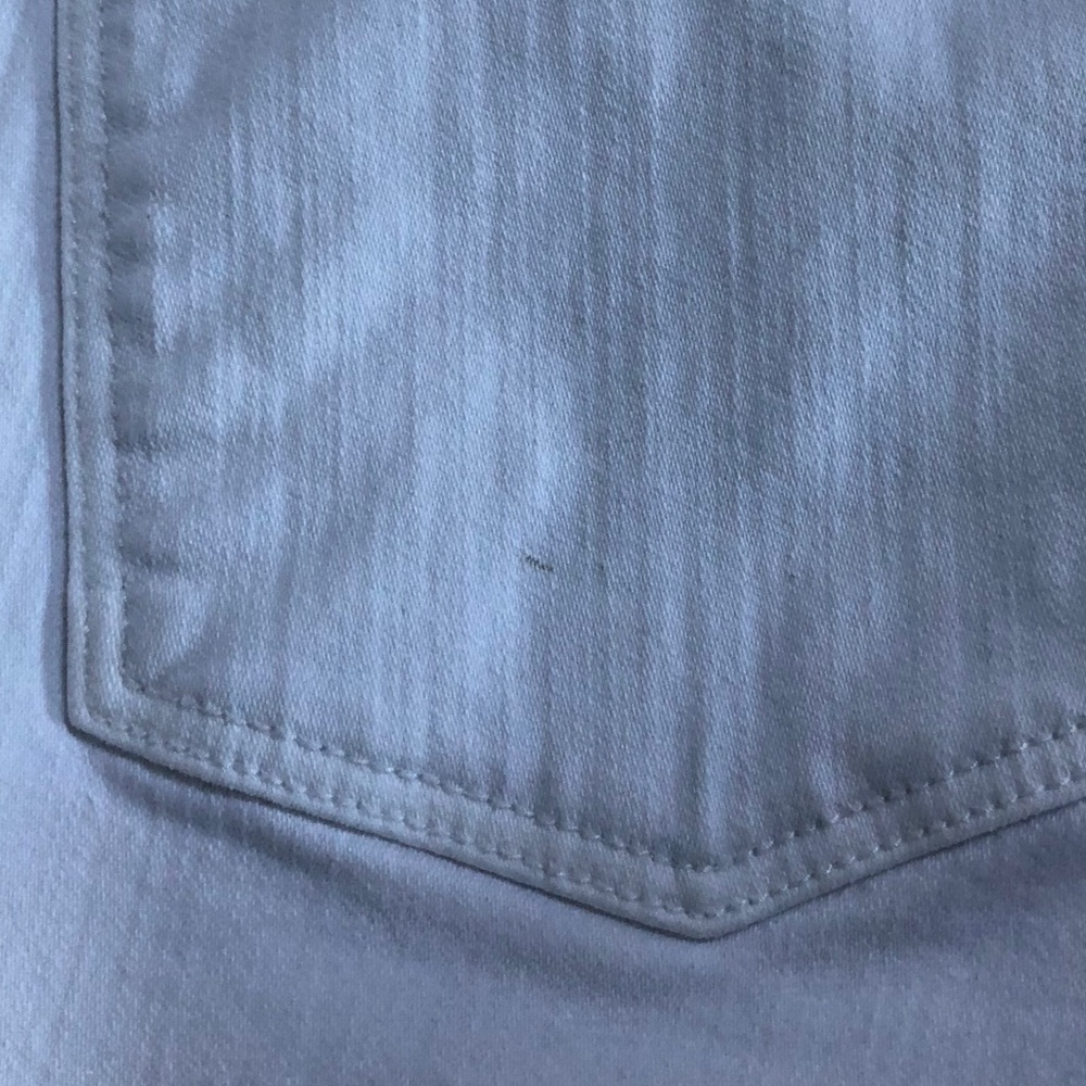 Madewell 9” High Rise Skinny White Jeans - Size 31 - Picture 4 of 4